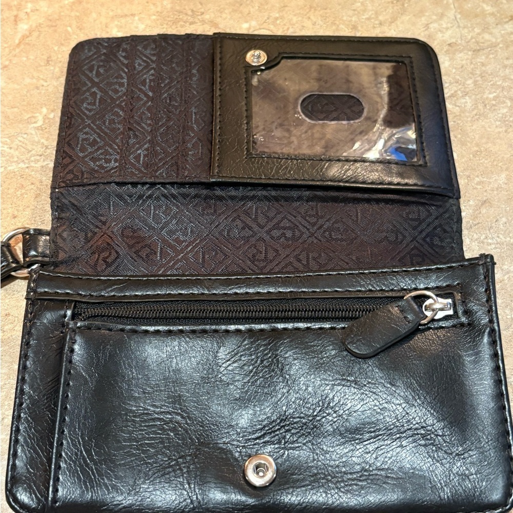 Relic Black Wristlet Wallet - Picture 6 of 10